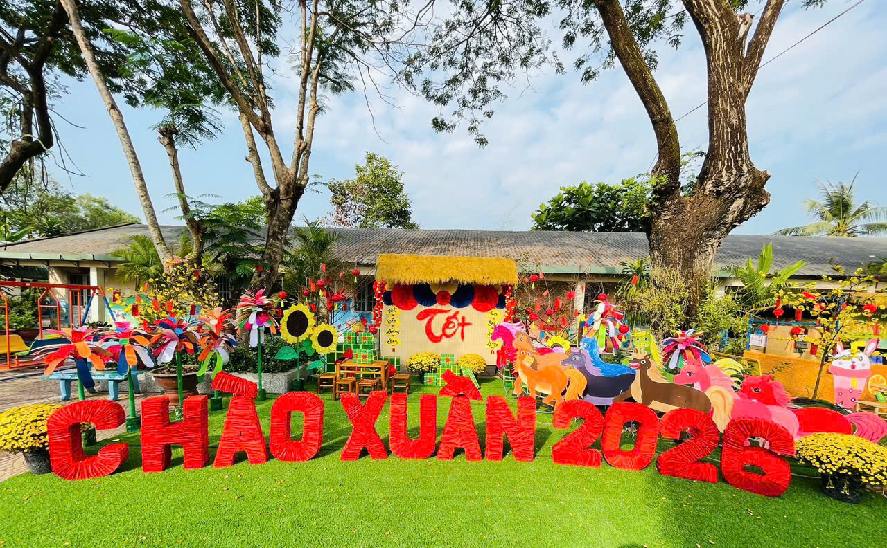 🌼🌷RỘN RÀNG SẮC XUÂN TẠI TRƯỜNG MẦM NON BÌNH MINH🌷